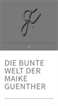 Mobile Screenshot of maikeguenther.com